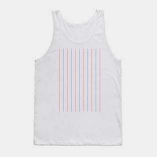 Brighton and Hove Albion Retro 1983 White, Blue and Red Pinstripes Away Tank Top